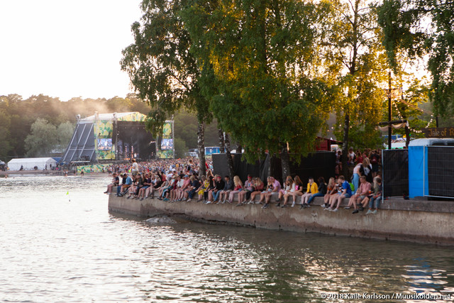 Ruisrock 2018 | Tunnelmakuvia Ruisrock 2018 alueelta.